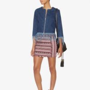 3x1 Jean Jacket w/ Fringe